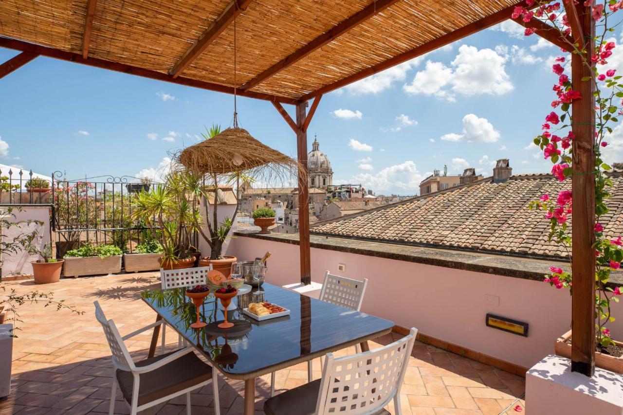 Апартаменты Iflat Penthouse In Campo De' Fiori Рим Экстерьер фото