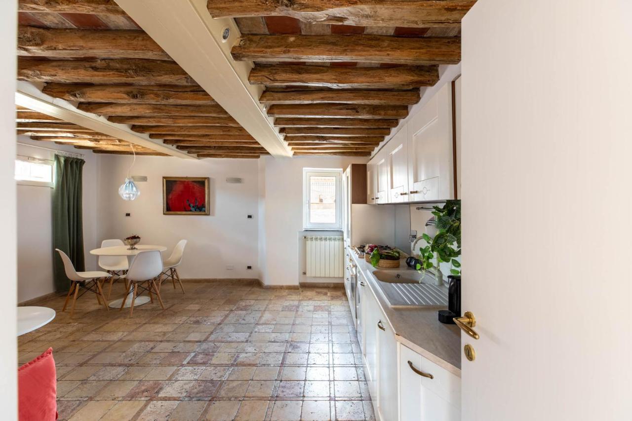 Апартаменты Iflat Penthouse In Campo De' Fiori Рим Экстерьер фото